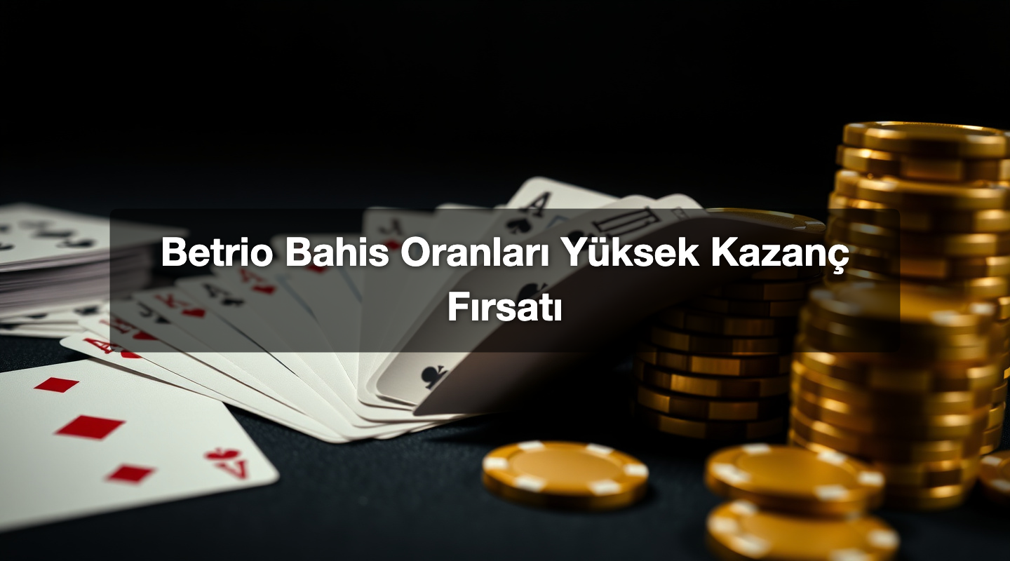 Betrio Bahis Oranları Yüksek Kazanç Fırsatı