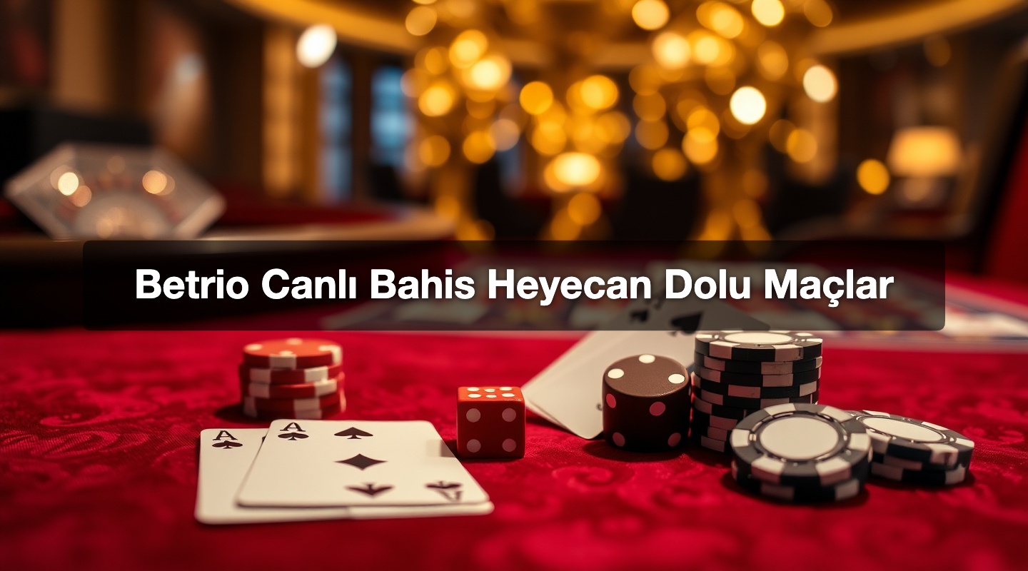 Betrio Canlı Bahis Heyecan Dolu Maçlar