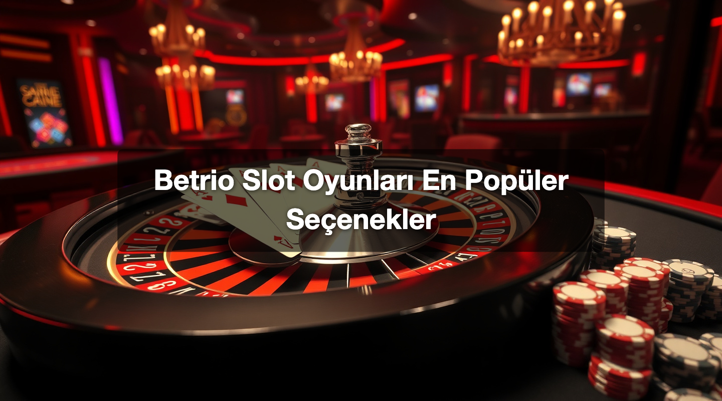 Betrio Slot Oyunları En Popüler Seçenekler